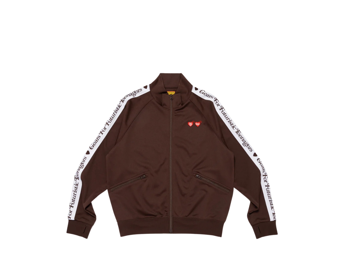 Buy Human Made X Girls Don't Cry Track Jacket Brown | SASOM