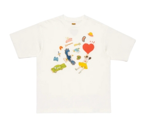 トップス KEIKO SOOTOME T-SHIRT SIDE A Human Made Keiko Sootome T-Shirt Side A White | ของแท้