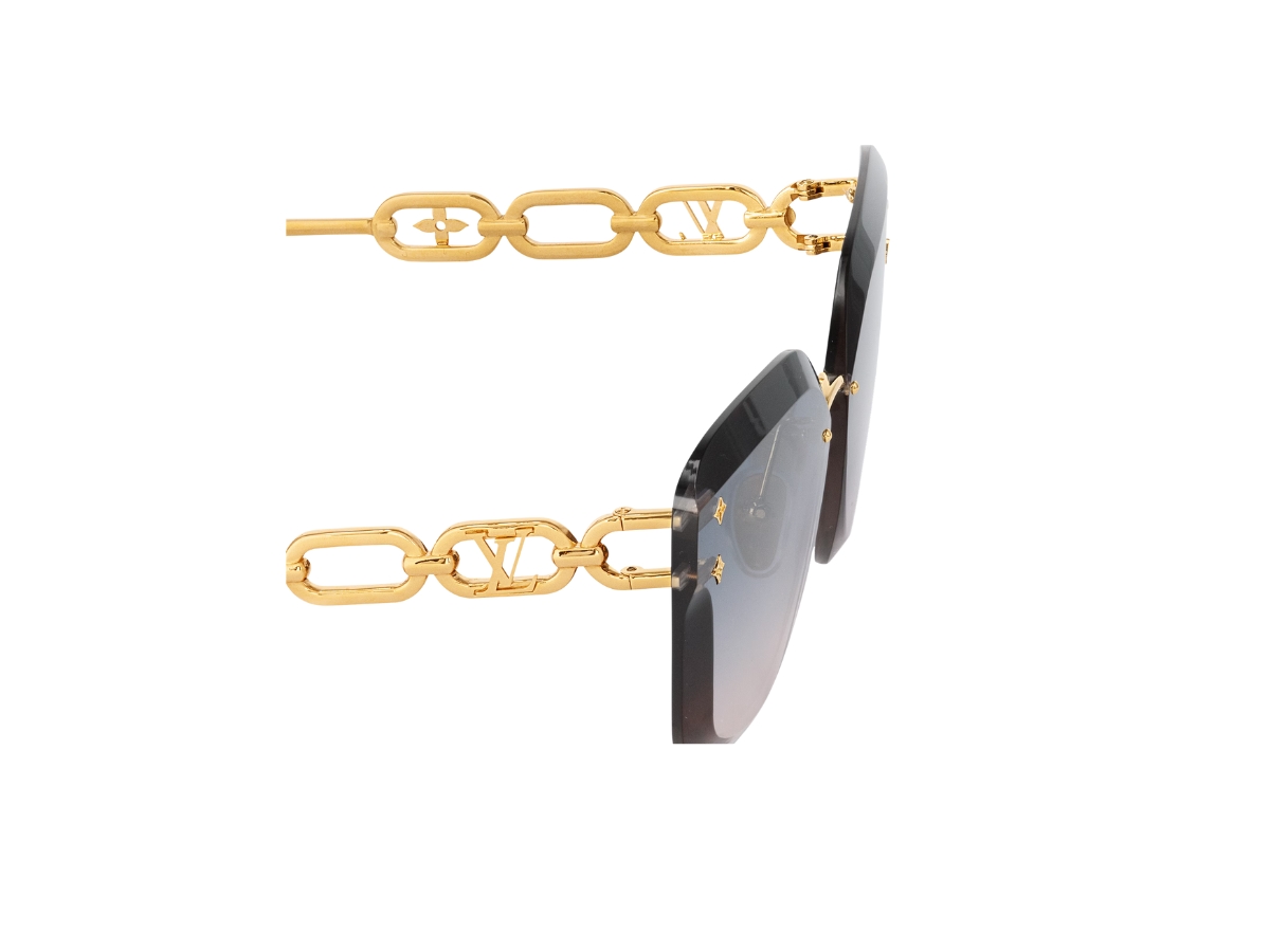 https://d2cva83hdk3bwc.cloudfront.net/Z1626U-louis-vuitton-jewel-cat-eye-sunglasses-in-rimless-frames-with-gradient-blue-lenses-4.jpg