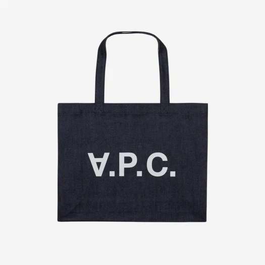 Buy A.P.C. Daniela Shopping Bag Indigo at Sasom – Authentic and Ready to Ship