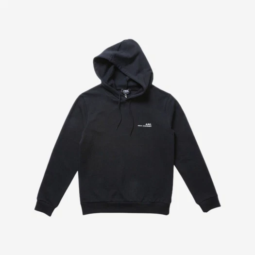 Buy A.P.C. Item Hoodie Black at Sasom – Authentic and Ready to Ship