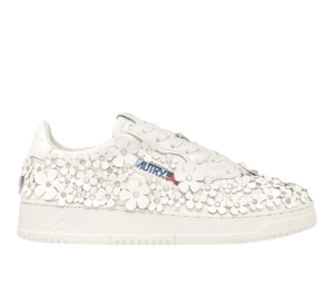 Buy Autry Medalist Low Patent Flower White (Women's) at Sasom – Authentic and Ready to Ship