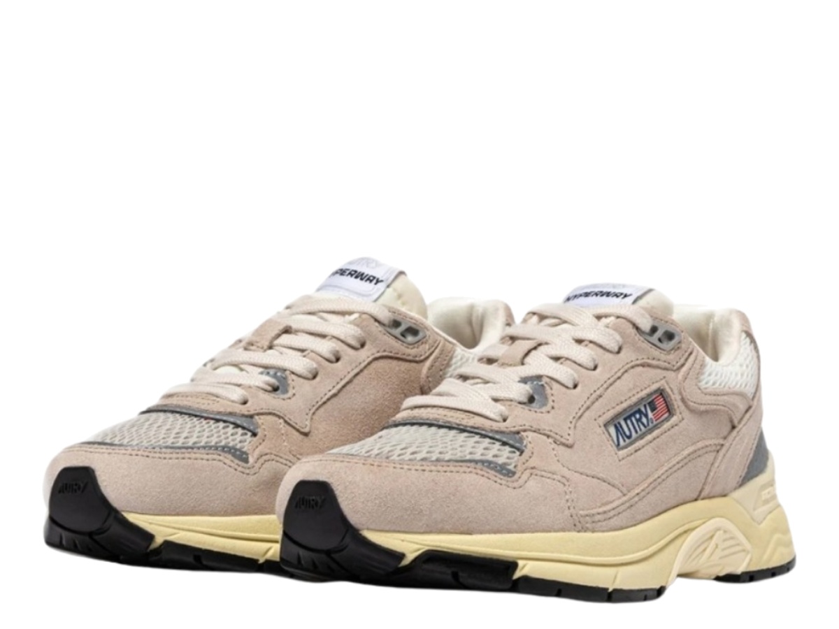 Autry Autry Hyperway Low Suede Meshsand Silv (Women's) - view 2