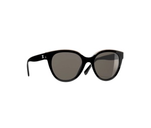 Buy Chanel Butterfly Sunglasses In Acetate Black Beige at Sasom – Authentic and Ready to Ship
