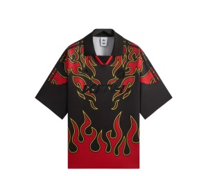 Buy Kith Adidas Football Flame Soccer Jersey Black at Sasom – Authentic and Ready to Ship
