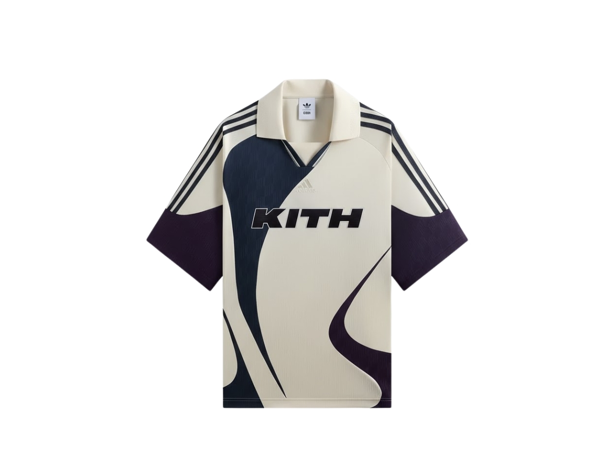 Buy Kith x adidas Football Soccer Jersey Sandrift | SASOM