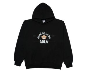 acmé de la vie Teddy Bear (Bear Doll) Hoodie Black