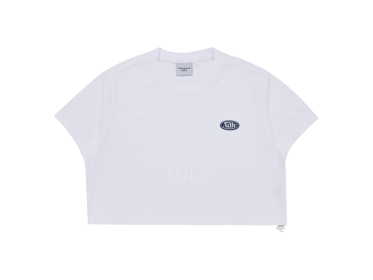 ☆関税込☆ACME DE LA VIE★CIRCLE WAPPEN CROP SHORT SLEEVE T acme de la vie Adlv Circle Wappen Crop Short Sleeve Tee