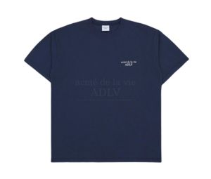 Buy acmé de la vie Basic Short Sleeve T-Shirt 2 Navy at Sasom – Authentic and Ready to Ship