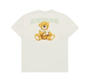 acmé de la vie Gold Chain Bear Doll Short Sleeve T-Shirt Black