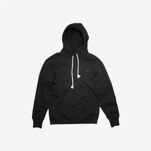 Buy Acne Studios Fennis Face Hooded Sweatshirt Black at Sasom – Authentic and Ready to Ship
