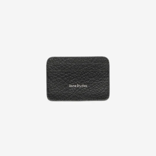 Buy Acne Studios Leather Card Holder Black at Sasom – Authentic and Ready to Ship