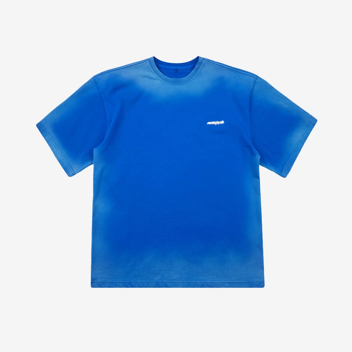 Ader Error Border T-Shirt Blue Shop Authentic at SASOM