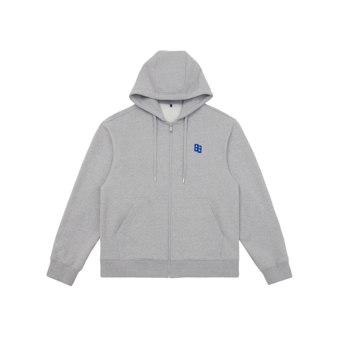 SASOM apparel Ader Error Sig TRS Tag Hoodie Zip Up 01 Grey
