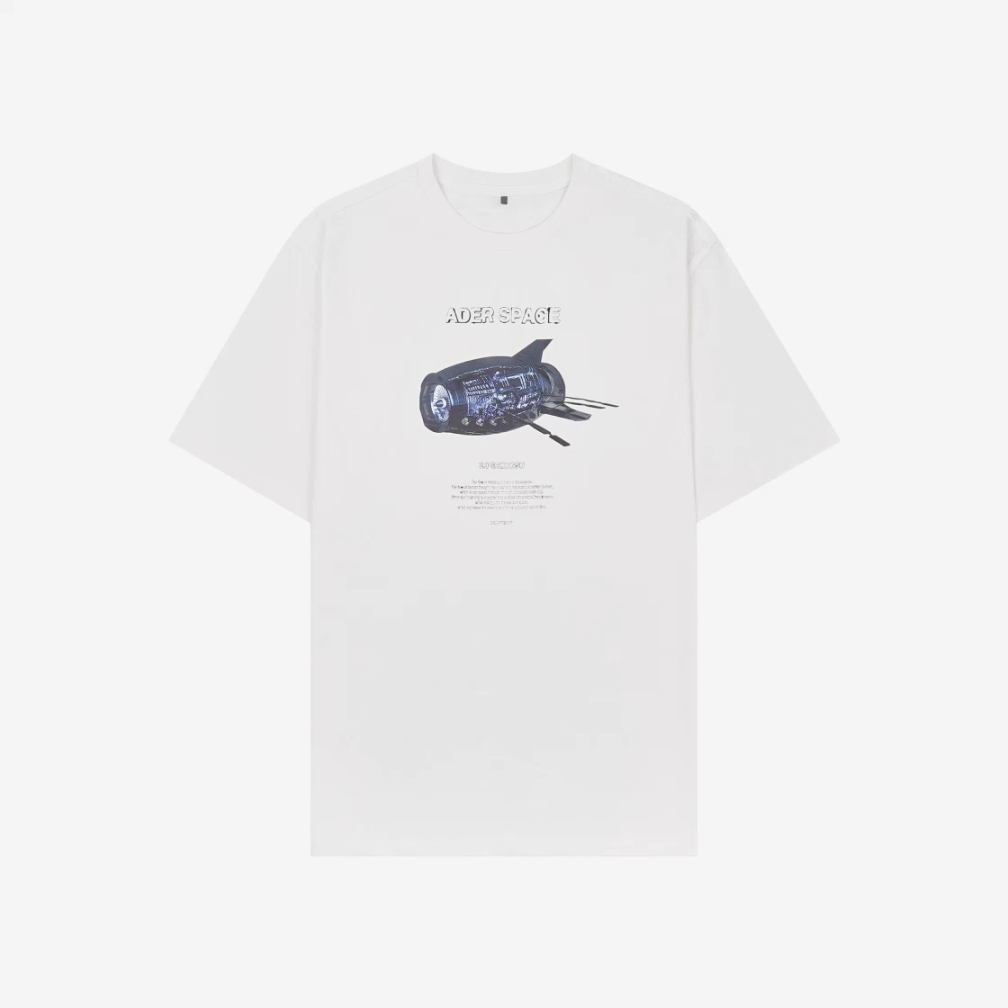 Buy Ader Error Space 2.0 Seongsu T-Shirt White | SASOM