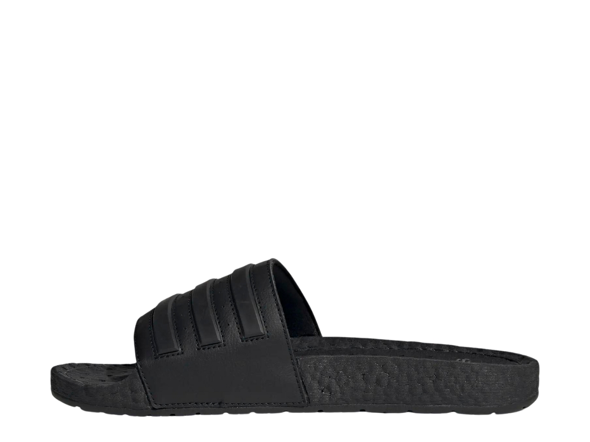 Adilette boost hotsell slides triple black