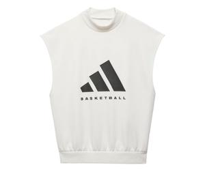 SASOM  apparel adidas Basketball Sleeveless Sweatshirt Cloud White Check  the latest price now!