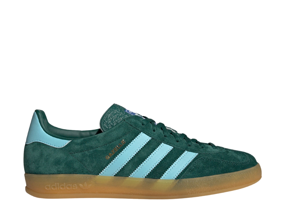 SASOM | shoes adidas Gazelle Indoor Collegiate Green Hazy Sky Check the ...