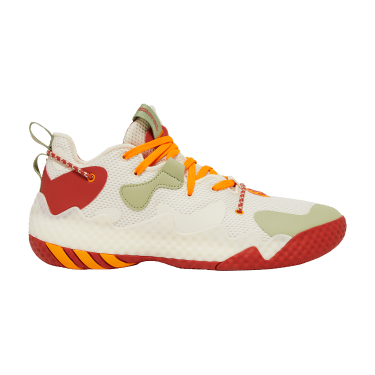 SASOM | shoes adidas Harden Vol. 6 'Wonder White Magic Lime' Check the ...