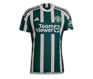 Adidas Manchester United 23/24 Away Authentic Jersey Green Night