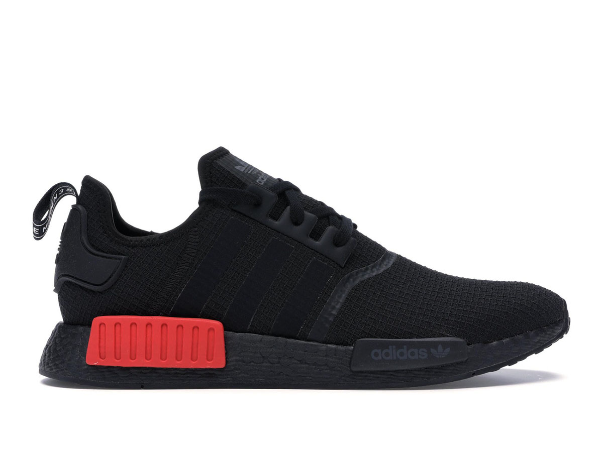 Buy Sell Adidas NMD R1 Core Black Lush Red SASOM