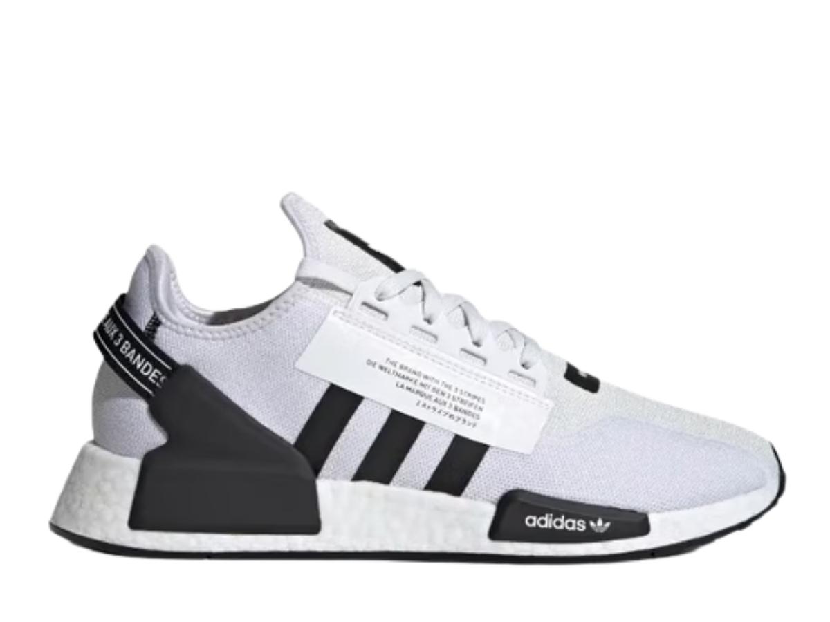 SASOM  adidas NMD R1 V2 White Black Stripes