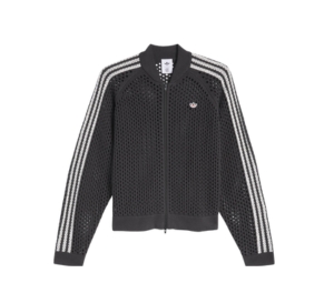 Buy adidas Originals CLOT Crochet Track Top Carbon at Sasom – Authentic and Ready to Ship