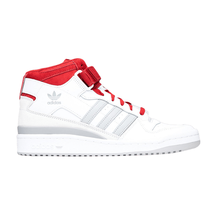 Adidas originals forum mid white scarlet sasom