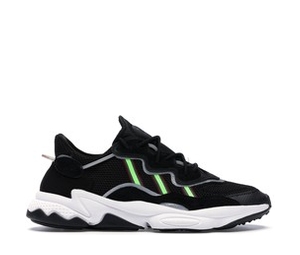 Buy adidas Ozweego Core Black Solar Green at Sasom – Authentic and Ready to Ship