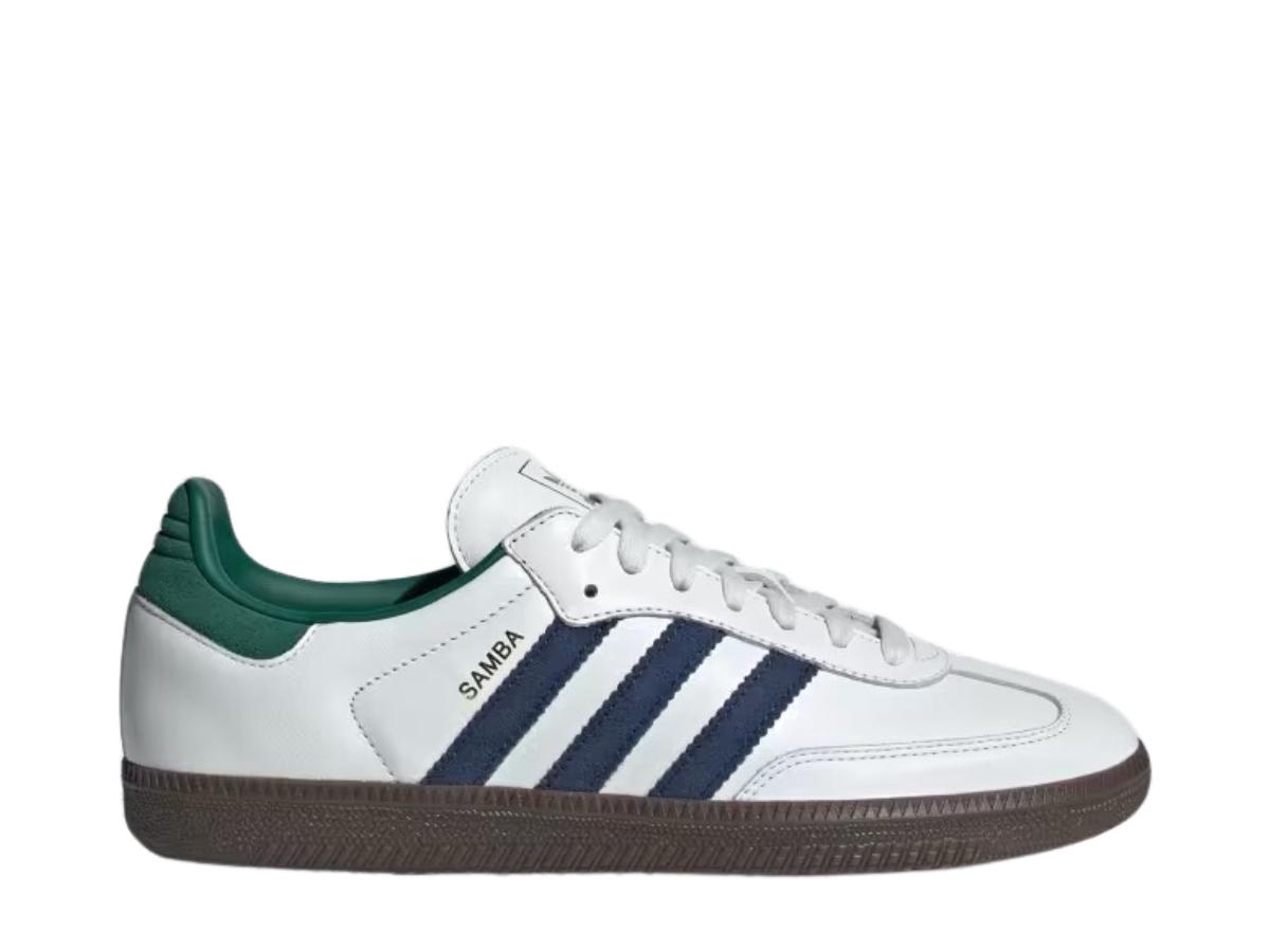 adidas Samba OG Black White Collegiate Green