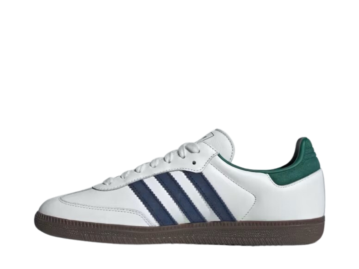 adidas Samba OG Black White Collegiate Green