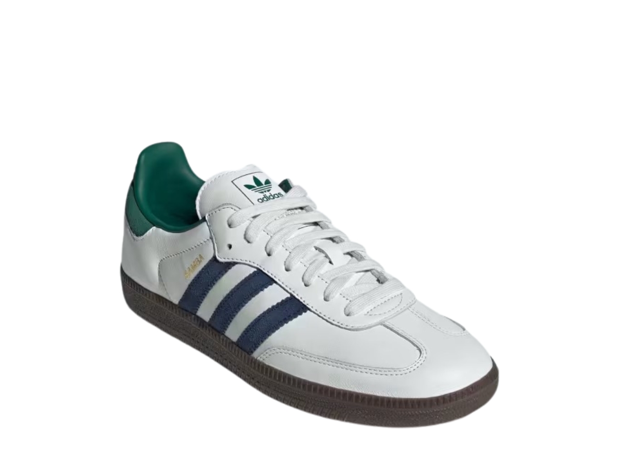 adidas Samba OG Black White Collegiate Green