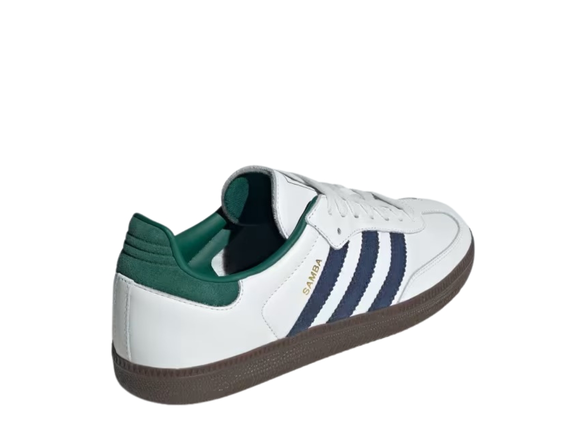 adidas Samba OG Black White Collegiate Green
