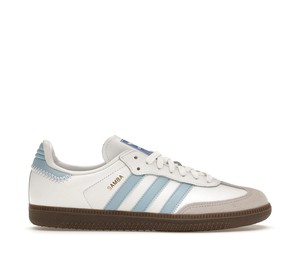 Light blue adidas samba online