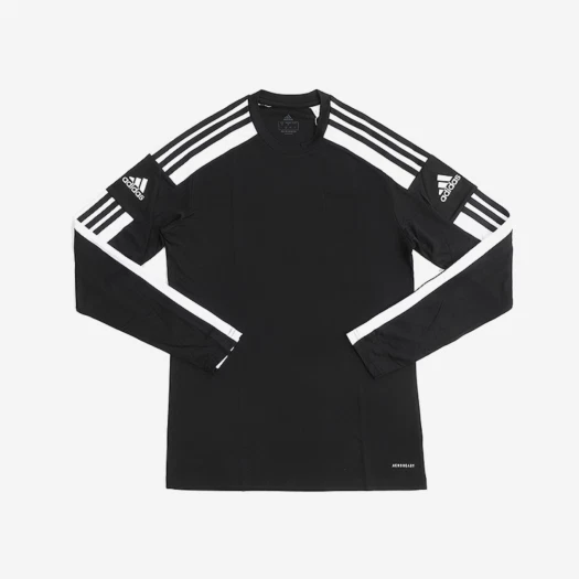 Adidas Squadra 21 Long Sleeve Jersey Black White - KR Sizing