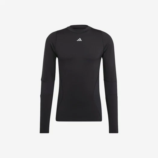 Adidas Techfit Cold Rdy Training Long Sleeve T-Shirt Black - KR Sizing