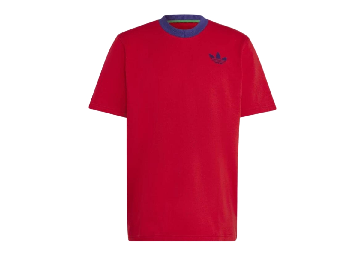 SASOM | apparel adidas price Tee latest now! the Scarlet Check Trefoil