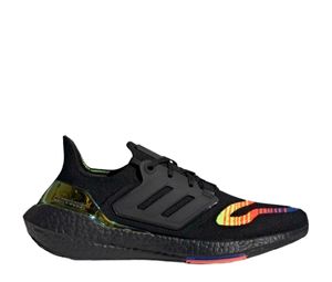 Ultra boost black gold clearance blue