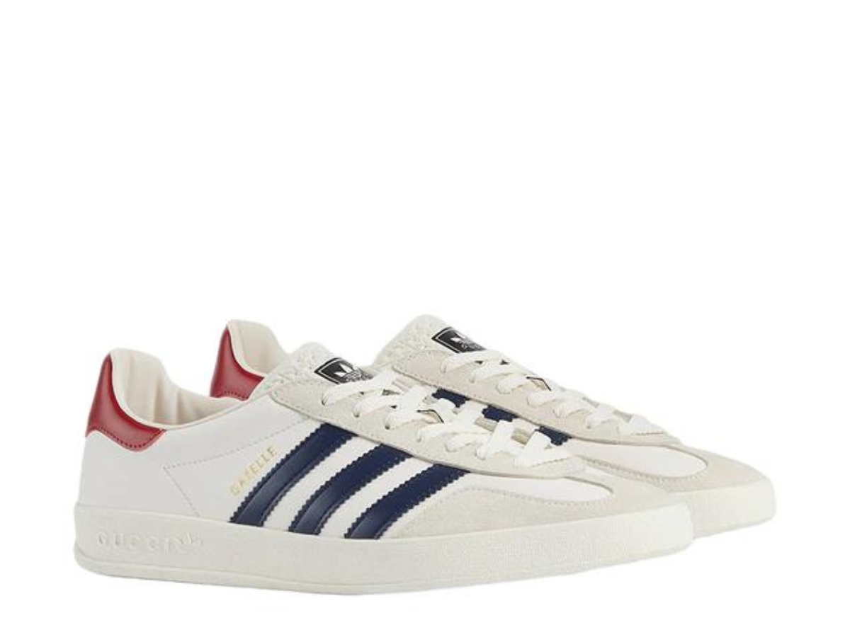 SASOM | shoes adidas X Gucci Gazelle Sneakers White (W) Check the ...