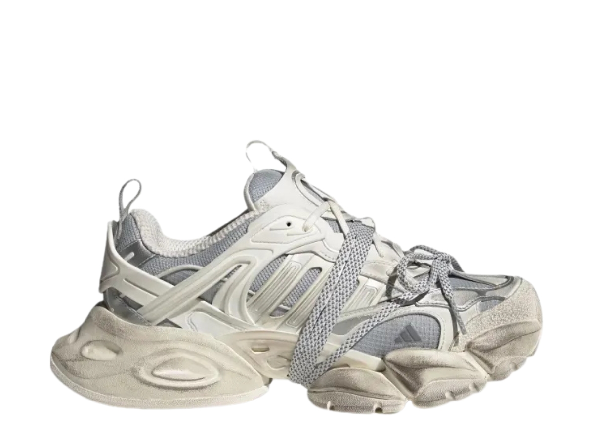 adidas XLG RUNNER DELUXE Running Shoes Unisex Low-Top White Silver