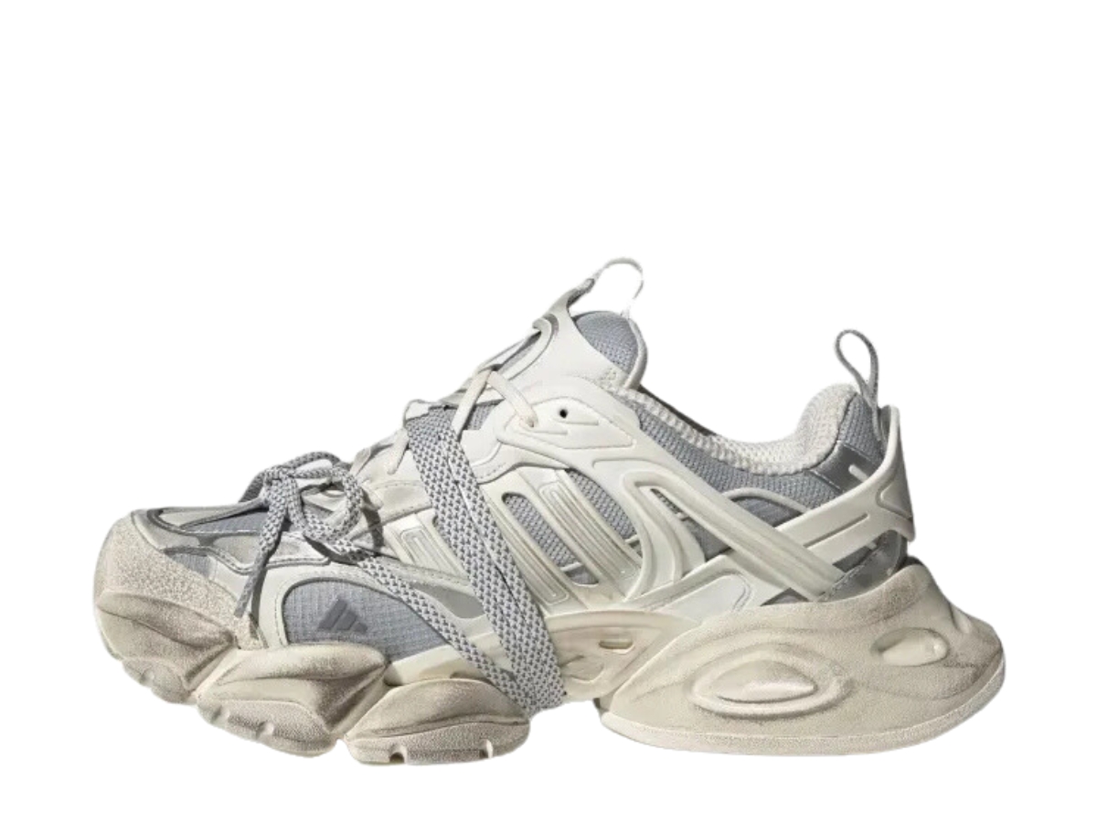 adidas XLG RUNNER DELUXE Running Shoes Unisex Low-Top White Silver
