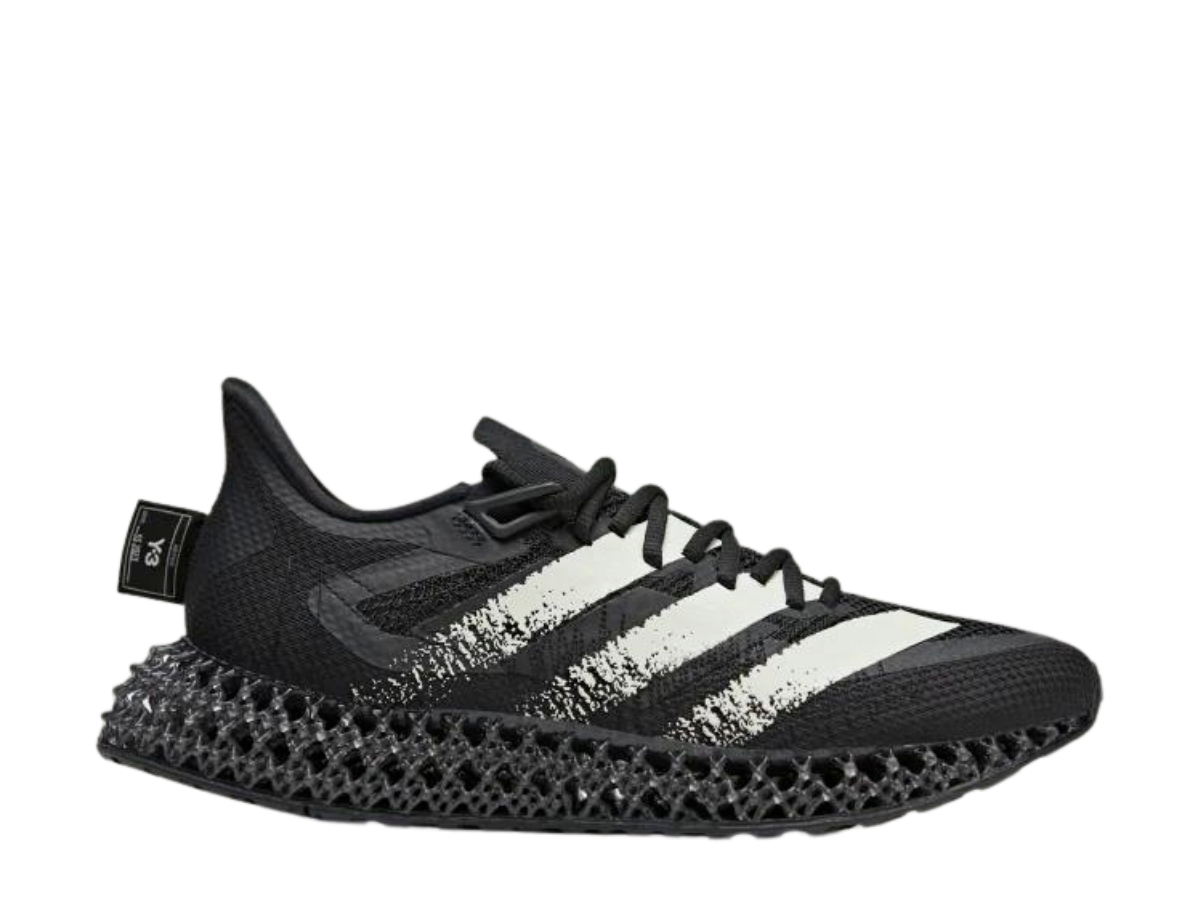 SASOM | shoes adidas Y-3 4D Runner FWD Black White Check the