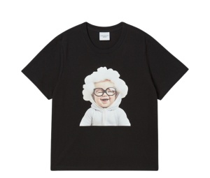 Buy acmé de la vie Baby Face Cloud Baby Short Sleeve T-shirt Black at Sasom – Authentic and Ready to Ship