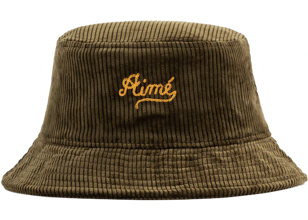 Buy Aime Leon Dore Chain Stitch Bucket Hat Green at Sasom – Authentic and Ready to Ship