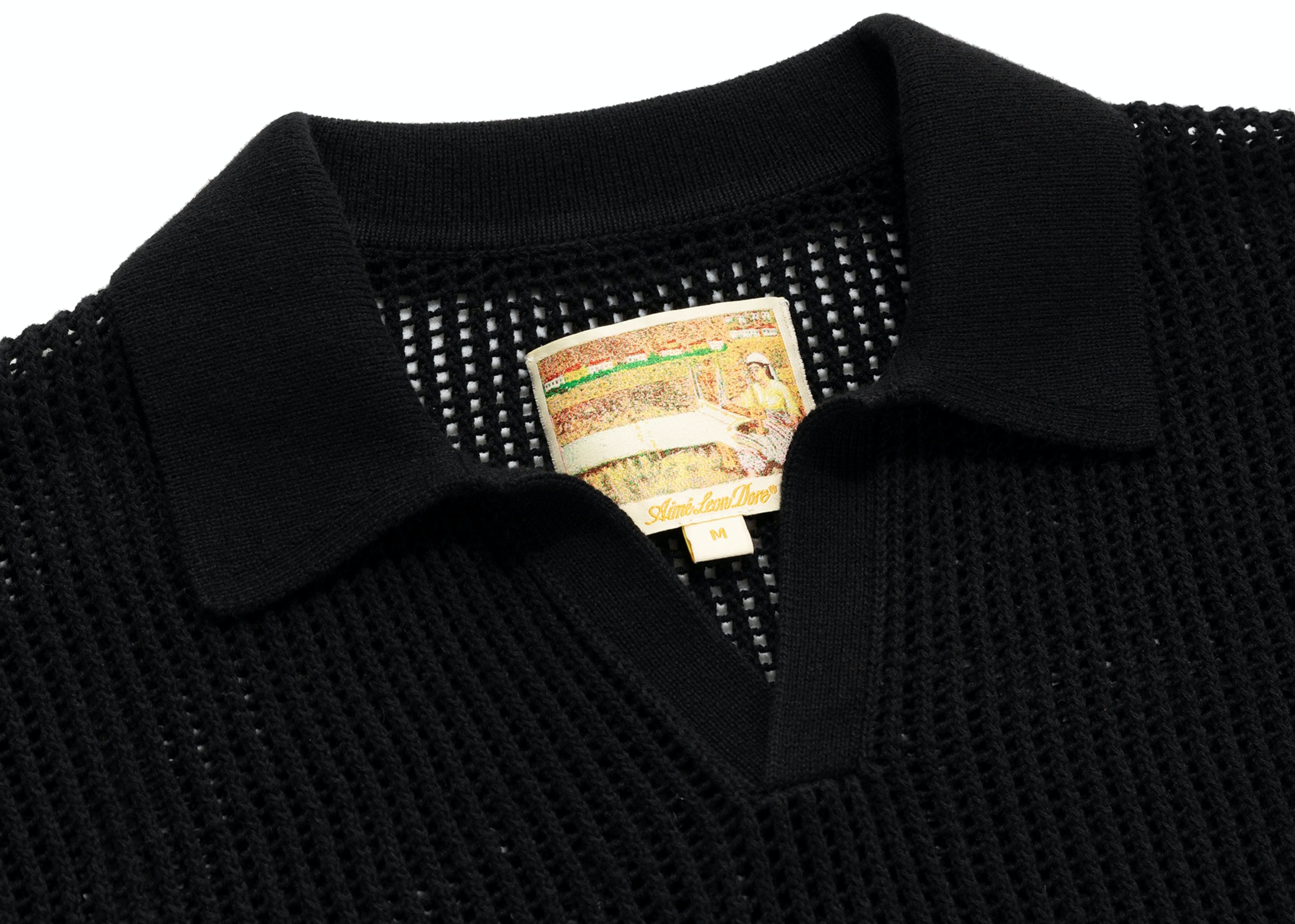 https://d2cva83hdk3bwc.cloudfront.net/aime-leon-dore-mesh-knit-polo-black-2.jpg