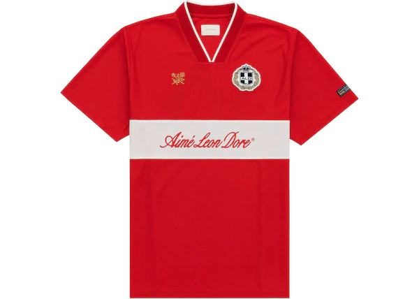 Buy Aime Leon Dore Team Soccer Jersey Green | SASOM