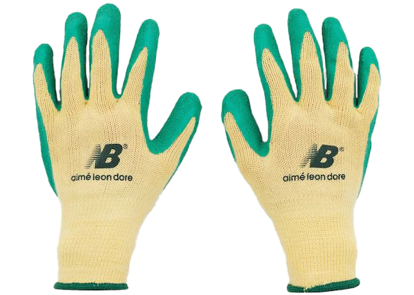 Buy Aime Leon Dore x New Balance Gardening Gloves Yellow/Green at Sasom – Authentic and Ready to Ship