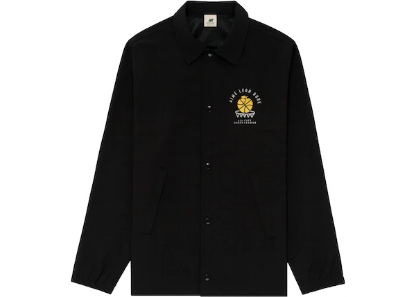 Buy Aime Leon Dore x New Balance SONNY League Coaches Jacket Black at Sasom – Authentic and Ready to Ship