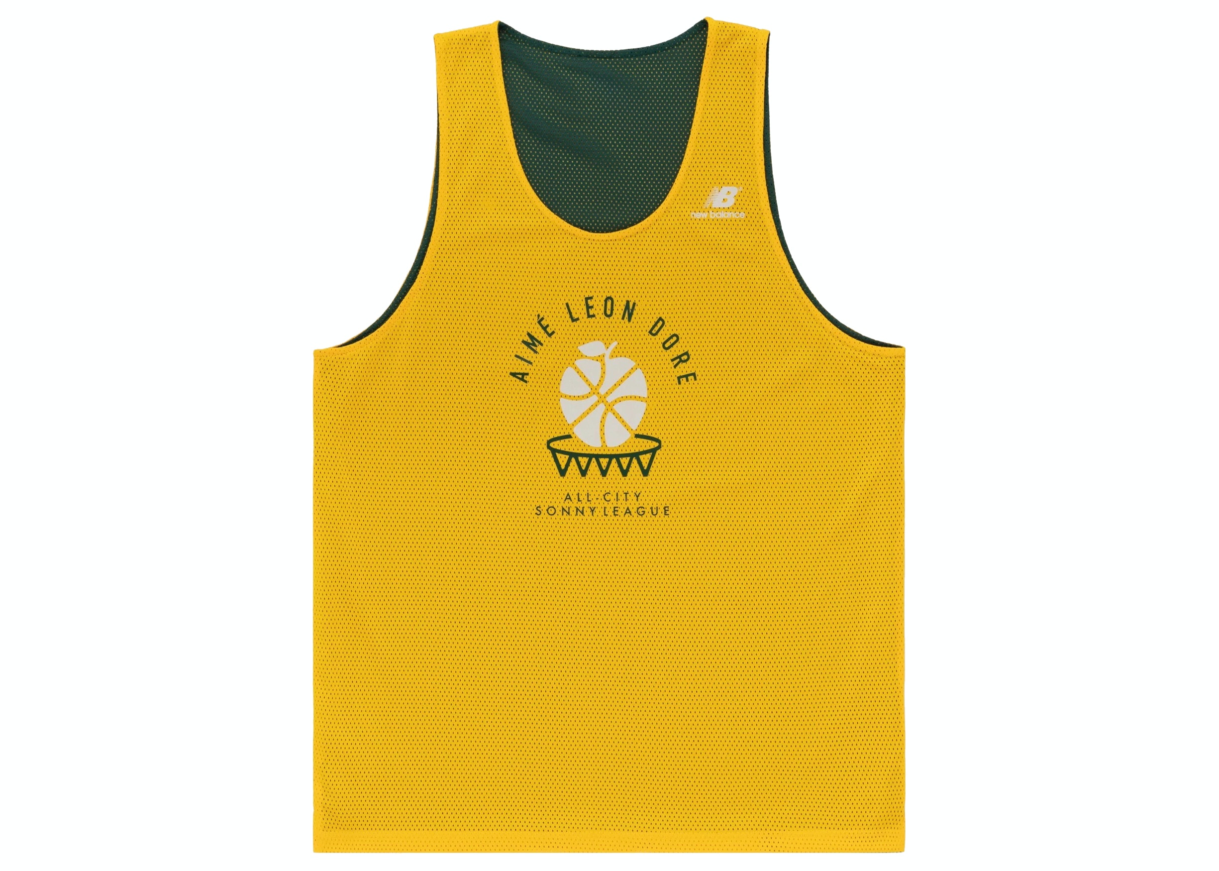 Aime Leon Dore x New Balance SONNY League Reversible Jersey Green