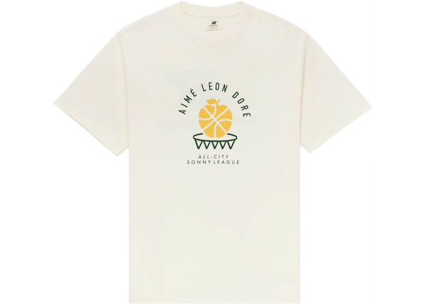 Buy Aime Leon Dore x New Balance SONNY League Tee Cream at Sasom – Authentic and Ready to Ship